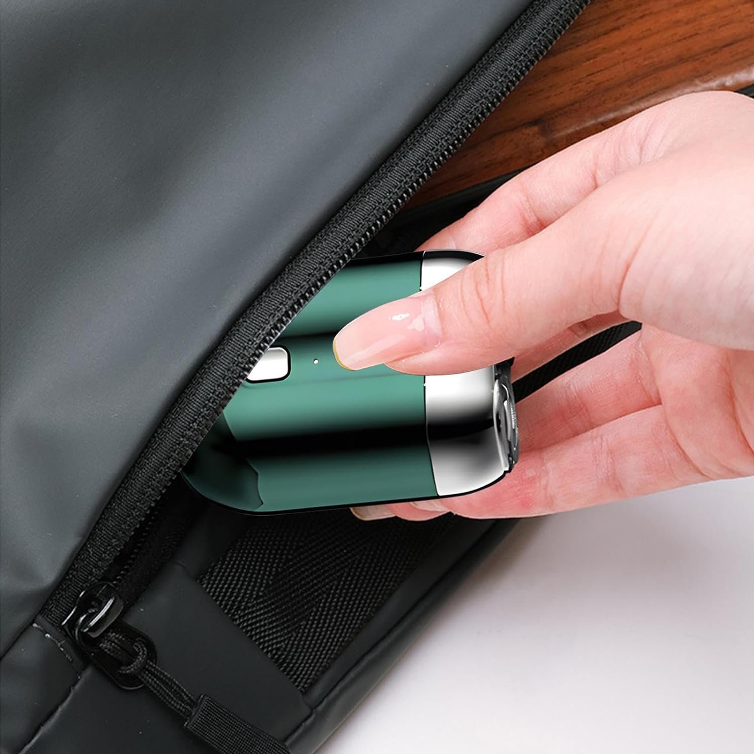 Uppladdningsbar vattentät kompakt elektrisk rakhyvel