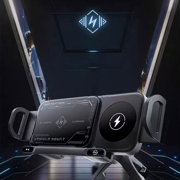 Wireless Charging Phone Holder Car Mount