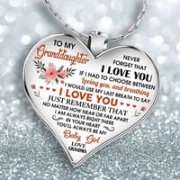 Nytt halskjede snakker til deg My Mind Heart Ornament