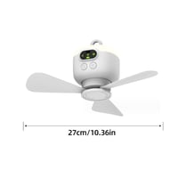 Kexon™ Portable Rechargeable Ceiling Fan