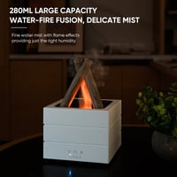 Sakerplus Flame Effect Essential Oil Humidifier