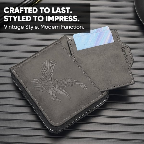 Men's Eagle Bifold Rfid Wallet