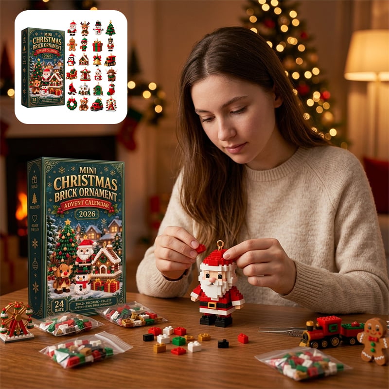2026 Mini Weihnachtsbaustein Adventskalender
