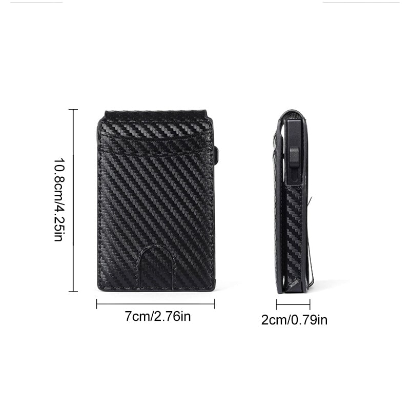 Vertical Bi-fold Wallet
