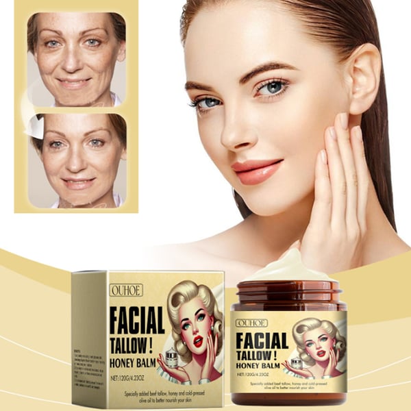 Facial Tallow Honey Balm