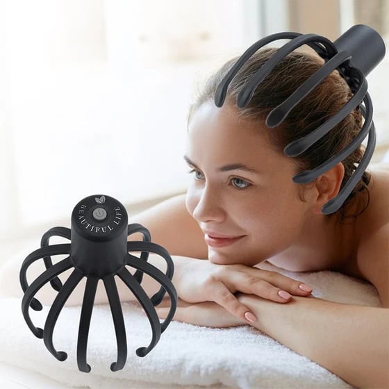 Oktopus Kopf-Massager