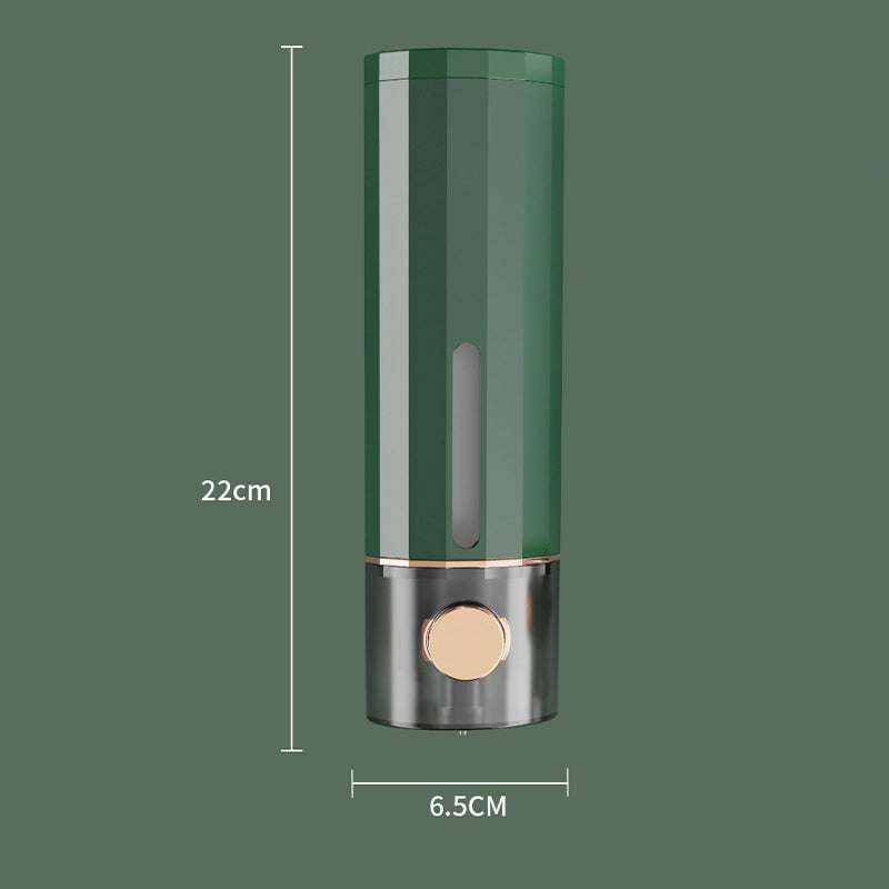 Dispenser di sapone manuale a parete