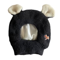 Dog Ear Muffs Noise-Protection Knitted Hat