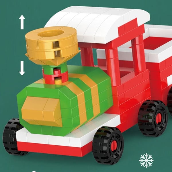 Sakerplus Christmas element building blocks
