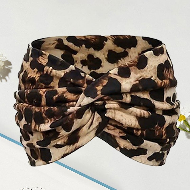 ✨Printed cross yoga headband
