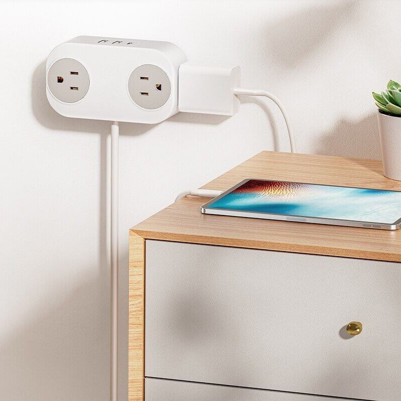 Travel Power Strip with USB