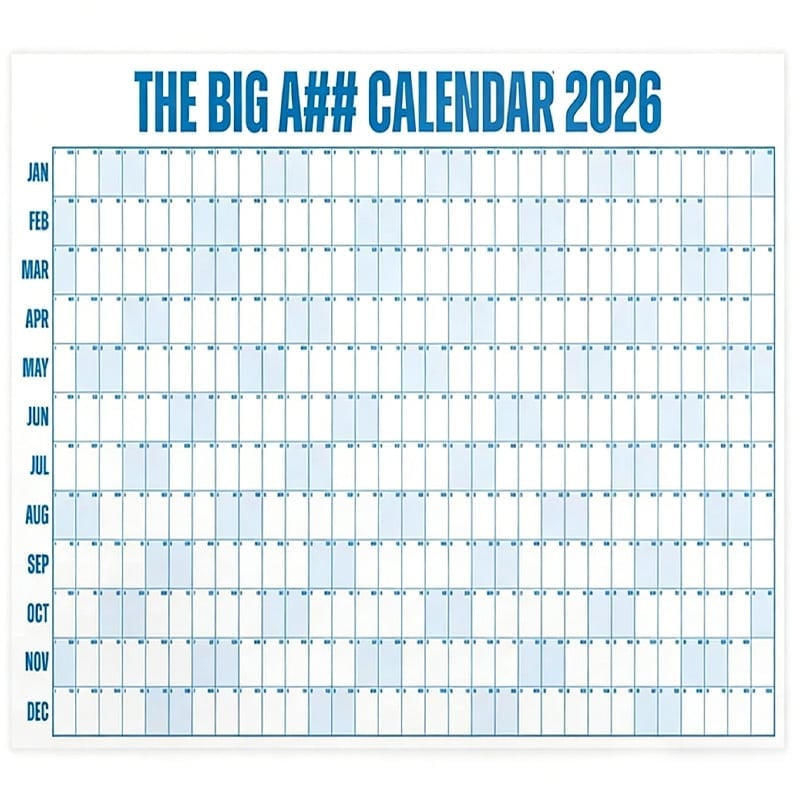 Oversized Wall Calendar