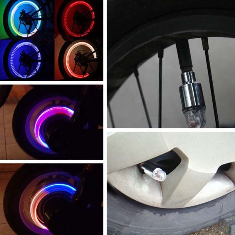 LED-lock för däckventiler