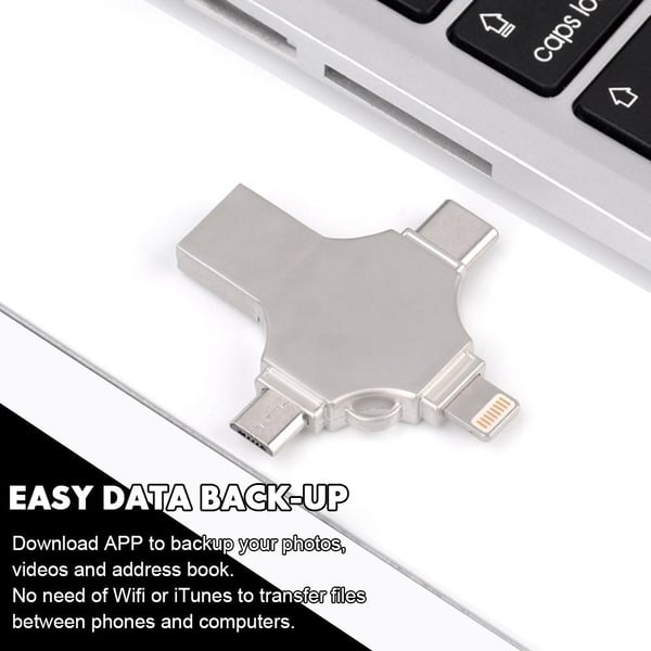 4 in 1 USB Reader And Flash Drive