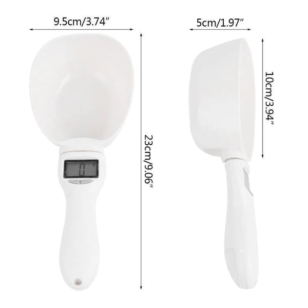 Food Measuring Scoop Scale