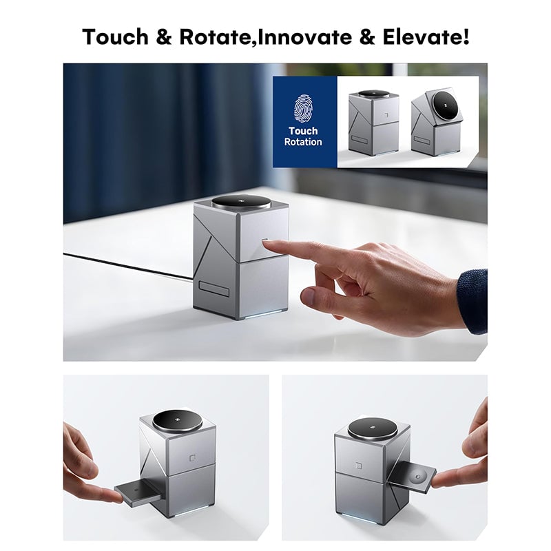3 in 1 Wireless Charging Station for Apple