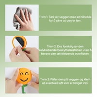 Selvklebende Solsikkekrok