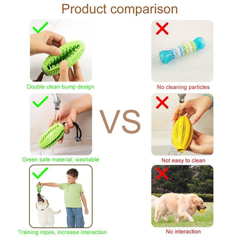 DOG TOOTHBRUSH TOY