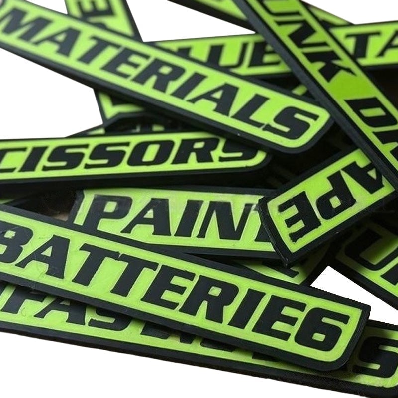 Magnetic Toolbox Labels