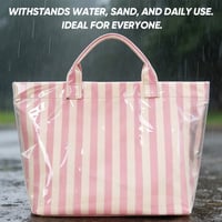 Striped Tote Bag