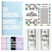 100 Days Money Saving Challenge Budget Storage Book