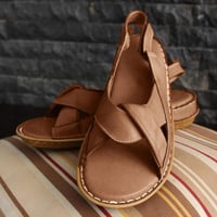 Neue Damen Geknotete Bequeme Flache Sandalen