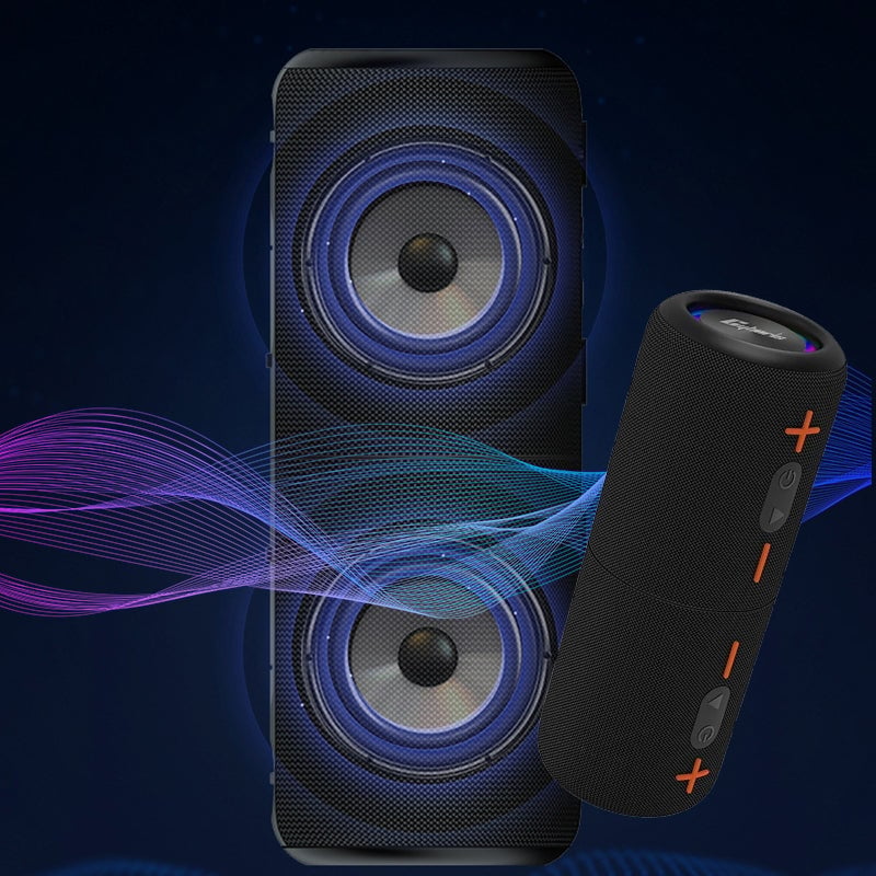 Sakerplus® Split Bluetooth Speaker – Dazzling Colorful Subwoofer