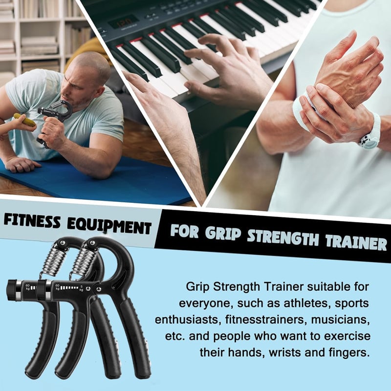 ✨ Hand Grip Strengthener Kit (5 Pack)