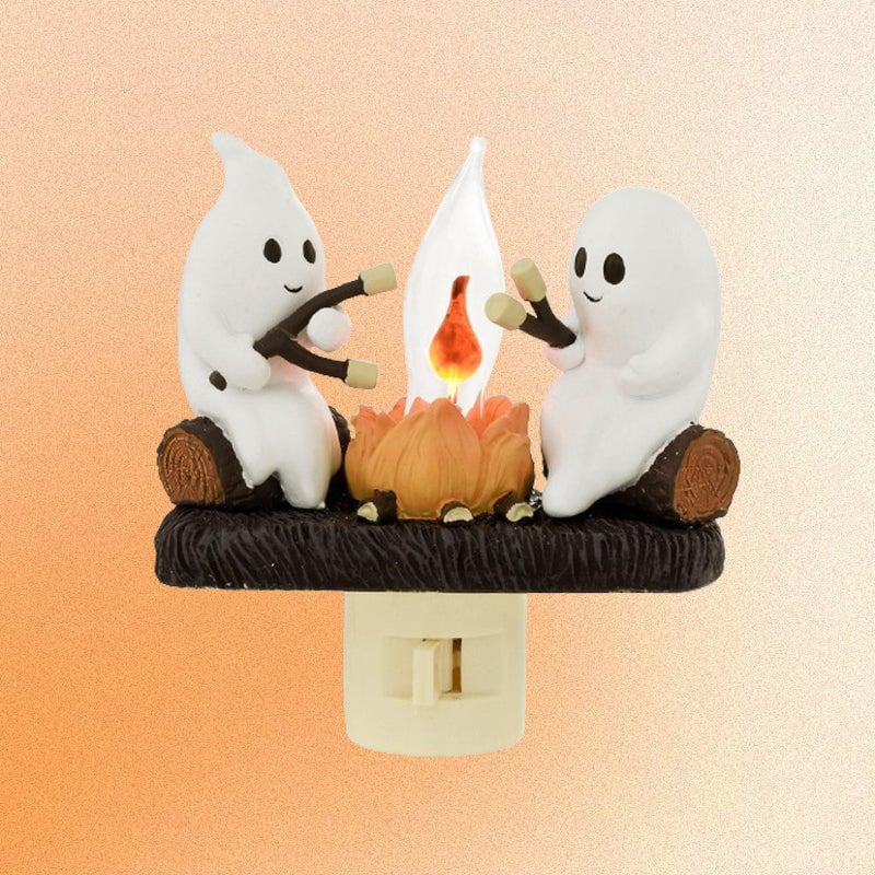 Geist Lagerfeuer Blinkendes Nachtlicht