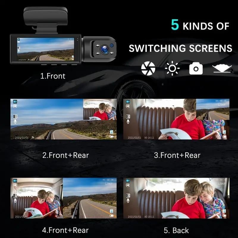 upsell-Front & Rear Dashcam