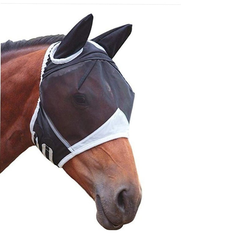 Fine Mesh UV-Proof Horse Half Face Mask