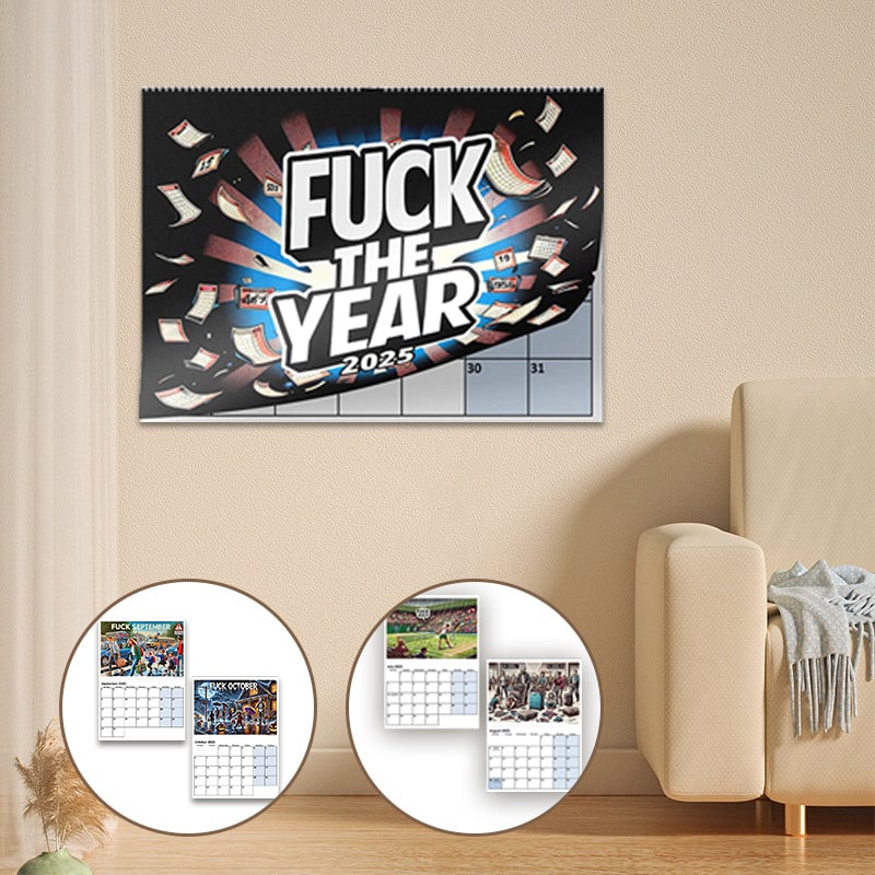 2025 F**k The Year Adult Calendar
