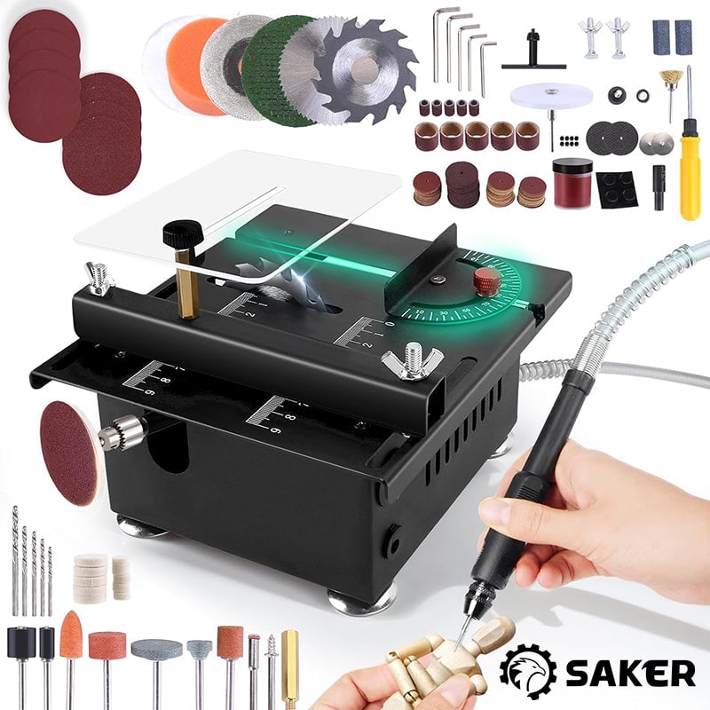 Saker Mini Multi-Functional Table Saw