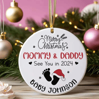 See You in 2024 Juletræsdekoration