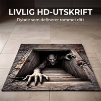 Halloween Skrekk Velkomstmatte