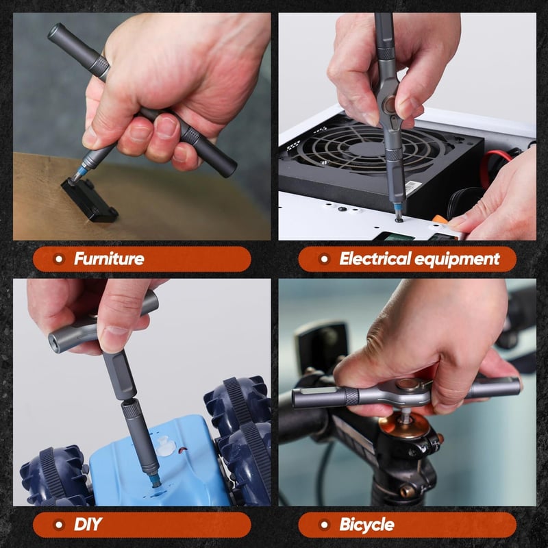 Ratchet 24-in-1 Screwdriver Set