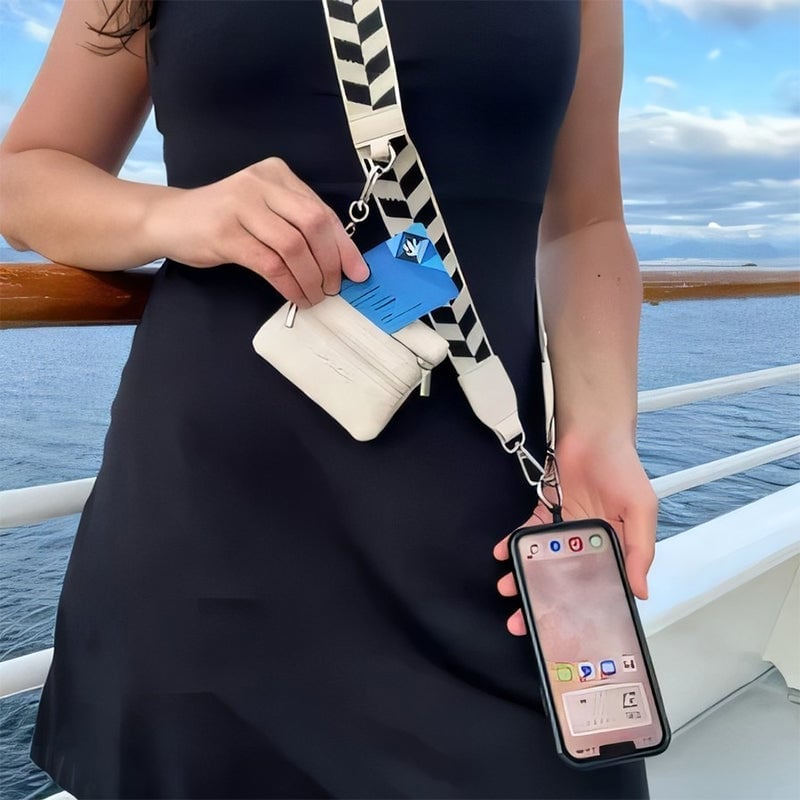 📱Organizer für Mobiltelefone mit Reißverschlusstasche