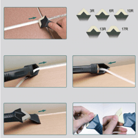 3-en-1 Outil De Calfeutrage Silicone