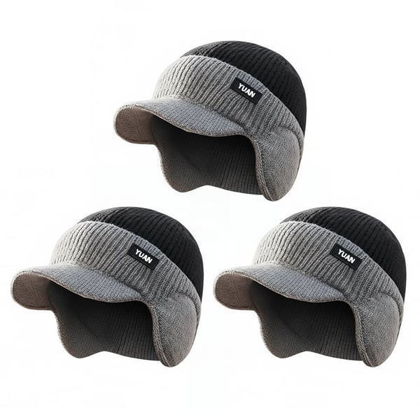 Windproof Thermal Cap with Visor