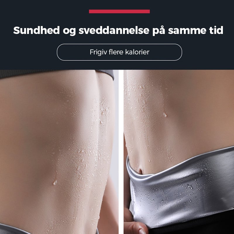 Højtaljede yogabukser med mavekontrol