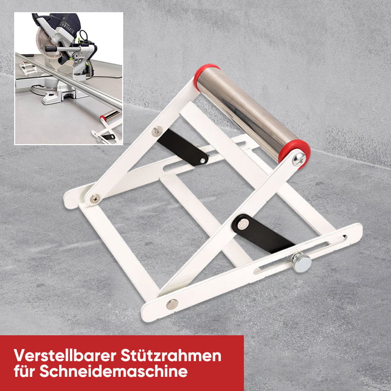 👷Verstellbarer Stützrahmen für Schneidemaschinen