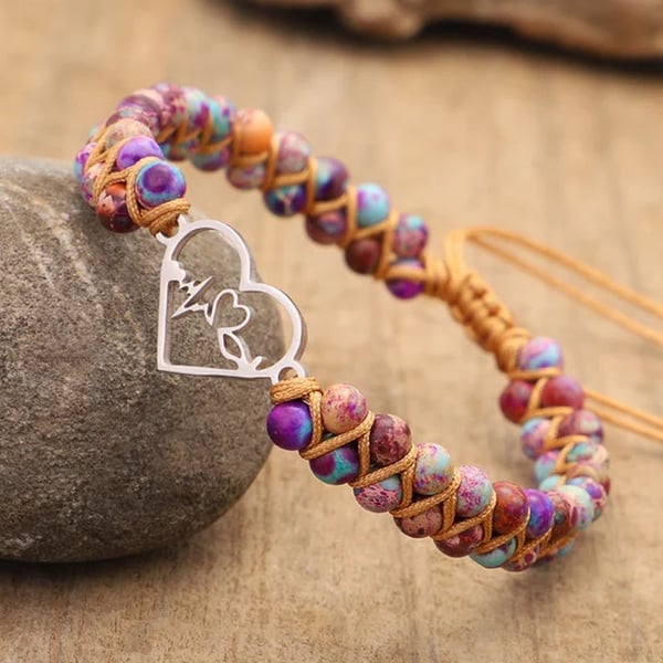 Til barnebarn - For du er altid i mit perlearmbånd