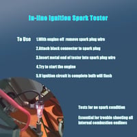 Sakerplus® Inline Spark Plug Ignition Tester