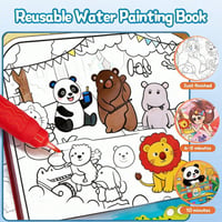 Reusable Magic Water Doodle Books for Kids