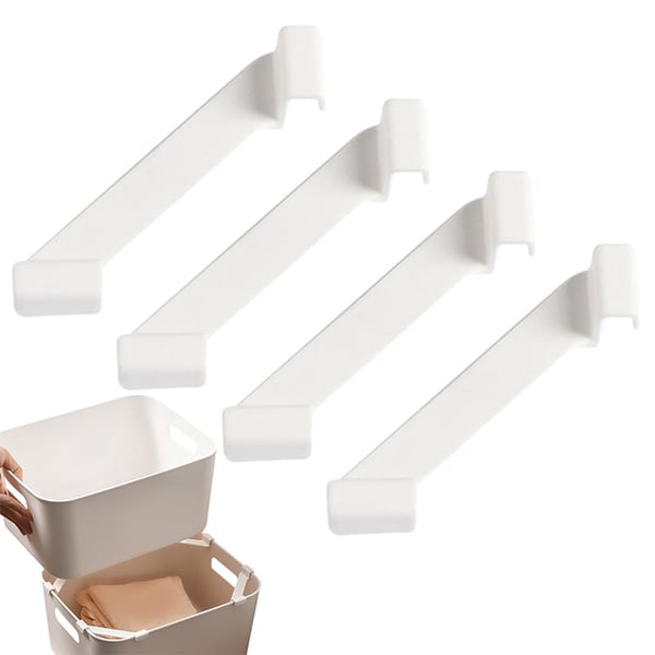 Rechtwinklige Aufbewahrungsrahmen-Stapel-Organizer-Halterung