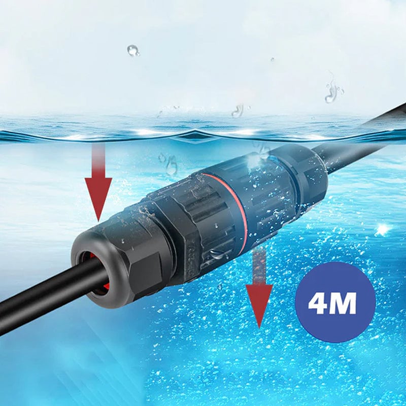 🔌Wasserdichte Klemmenleiste für den Außenbereich