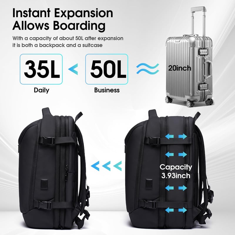 Sakerplus Vacuum Multi-Function Backpack