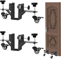 Saker Door Panel Installation Kit,2-Piece Door Dolly for 0.8 to 2.36 inch Thick