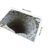 3D-Optische Illusions-Anti-Rutsch-Fußmatte
