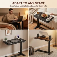 Kexon™ Hidden Casters Adjustable Bedside Table